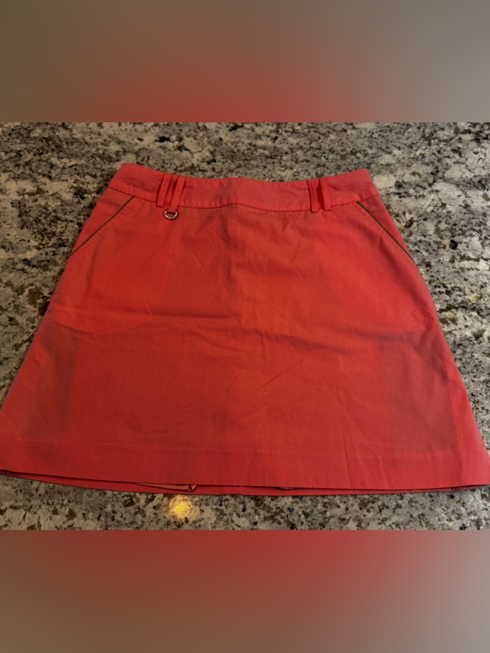 Sport Haley Coral-Red‎ A-Line Skort